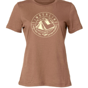 Pacific Crest Trail Women's Cut Short Sleeve T-Shirt - Chestnut
