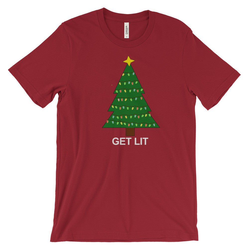 GET LIT CHRISTMAS Tree-shirt - Image 8