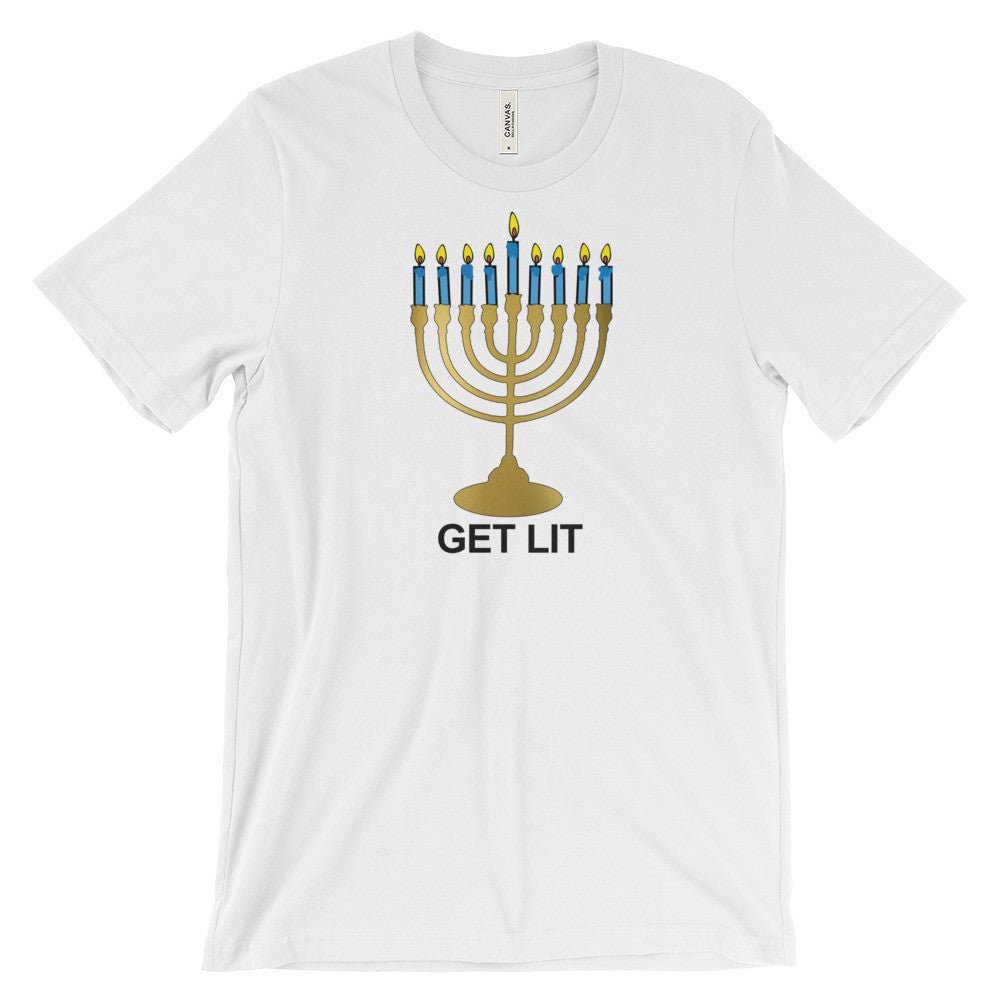 GET LIT HANUKKAH T-shirt - Image 3