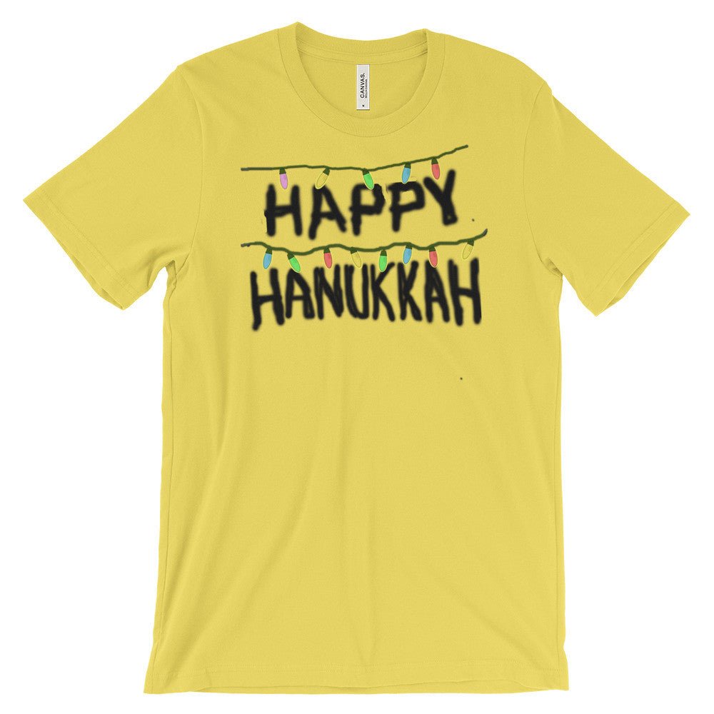 STRANGER HAPPY HANUKKAH  t-shirt - Image 6