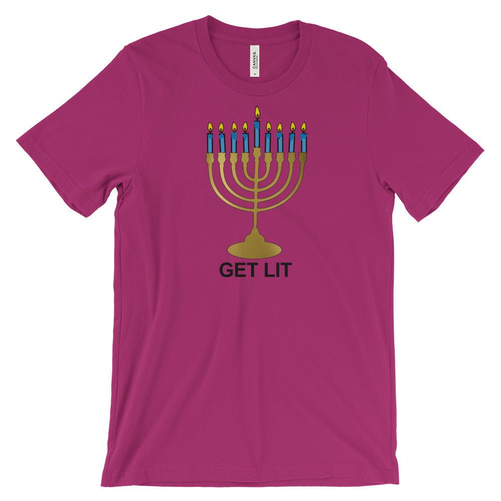 GET LIT HANUKKAH T-shirt - Image 9