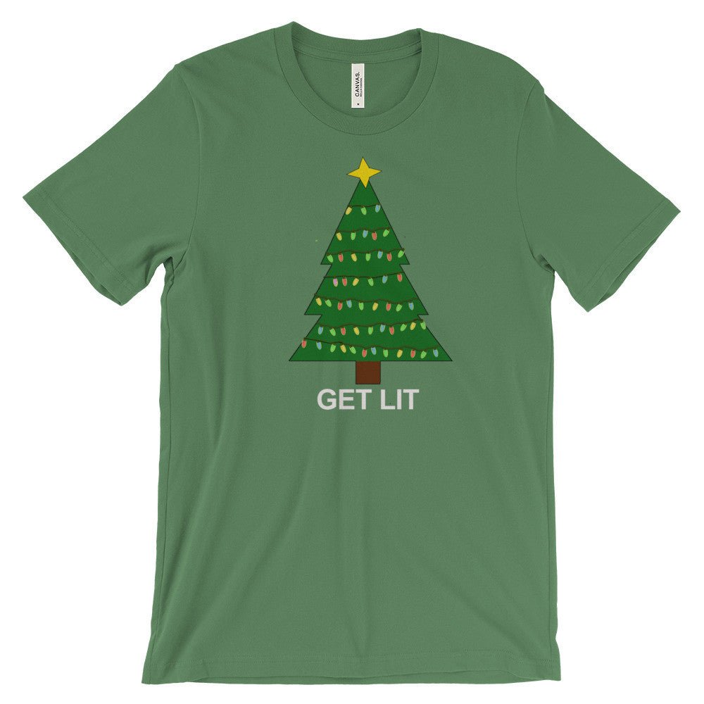 GET LIT CHRISTMAS Tree-shirt - Image 4