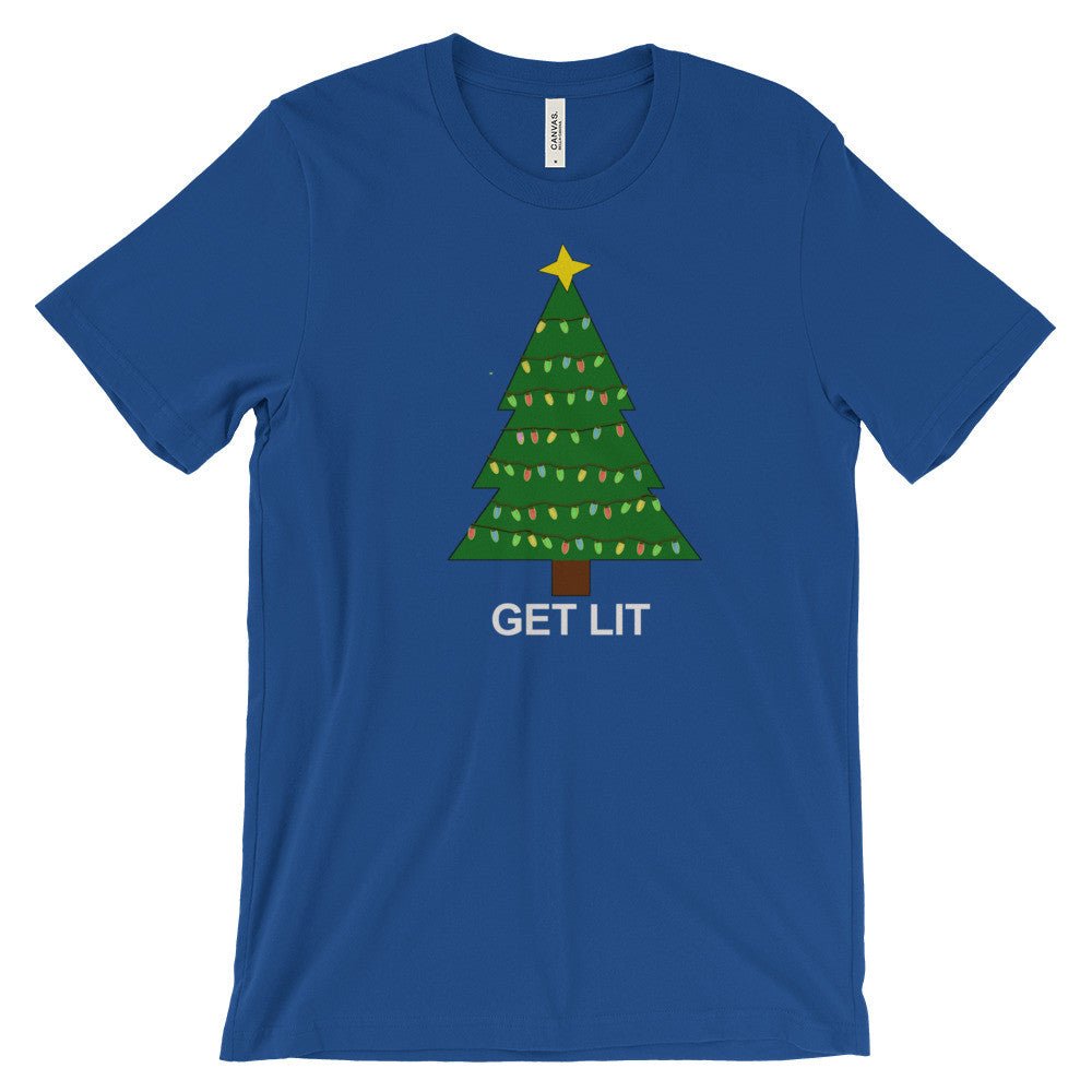 GET LIT CHRISTMAS Tree-shirt - Image 6