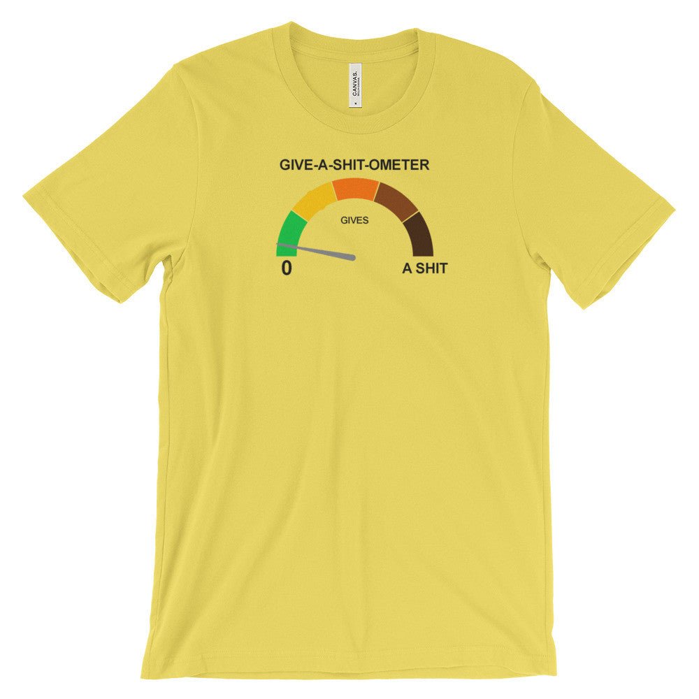 GIVE-A-SHIT-OMETER t-shirt - Image 5