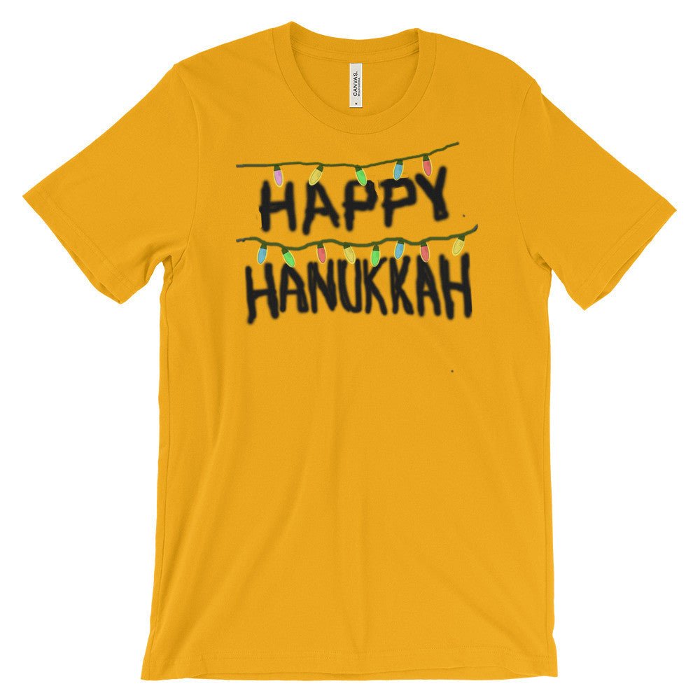 STRANGER HAPPY HANUKKAH  t-shirt - Image 7
